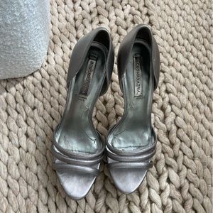 BCBG leather heels